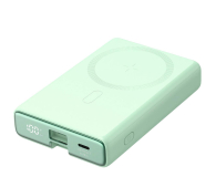 JoyRoom Powerbank magnetyczny 10000mAh 20W z podstawką zielony - 1257843 - zdjęcie 2